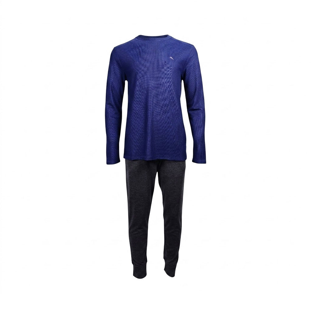 TOMMY BAHAMA MEN L/S NIGHT SUIT 1797062 BLU S (IR)