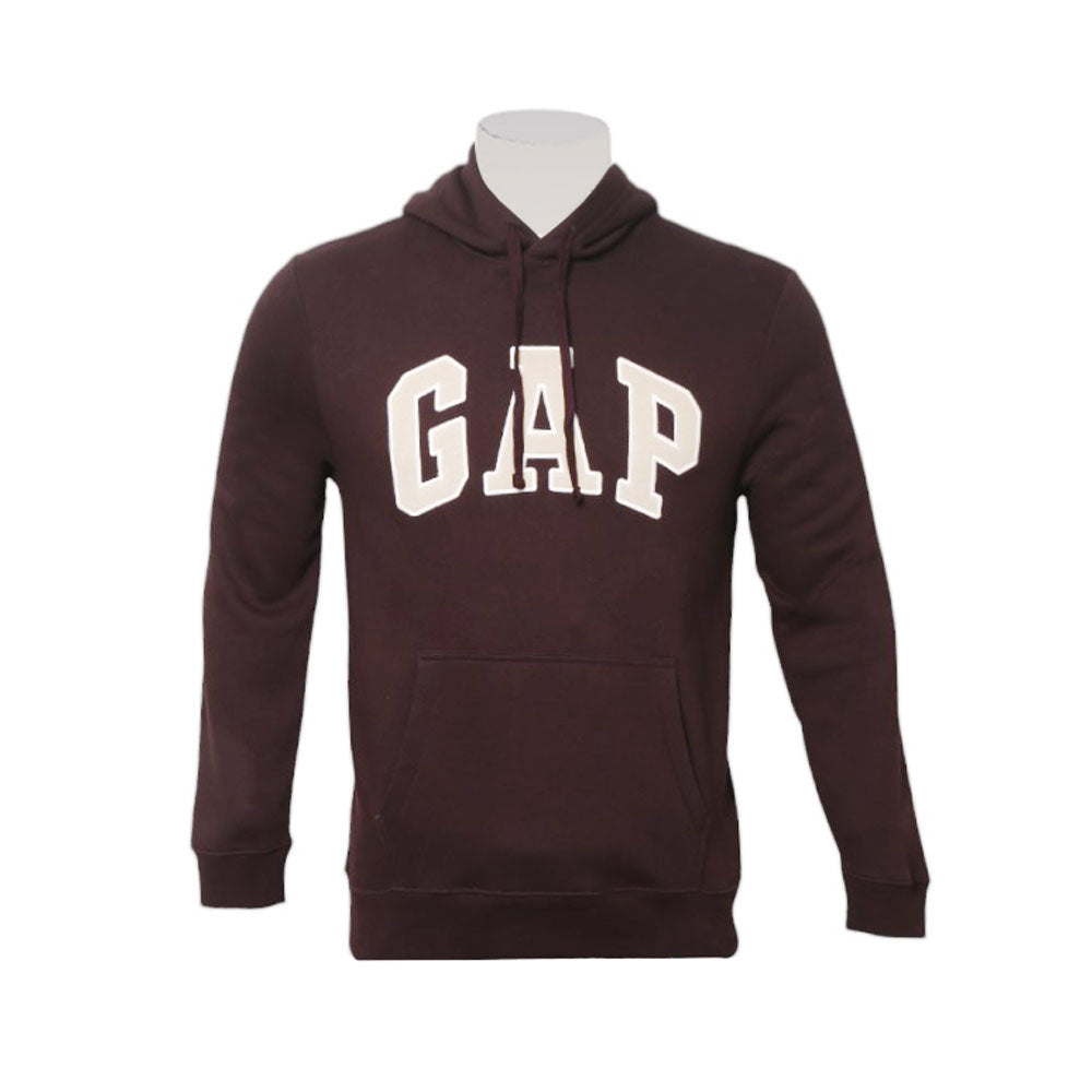 GAP MEN L/S HOODIE 546844-34 BRN M (IRW)