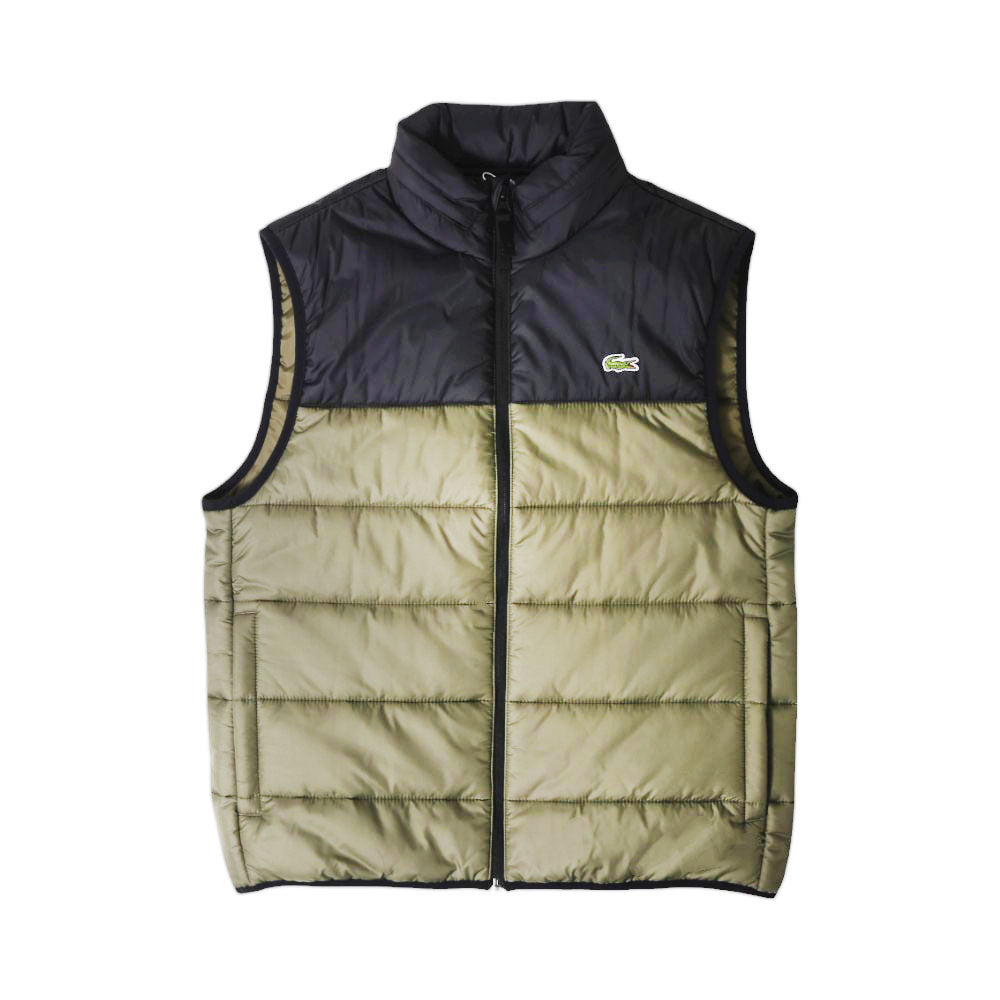 LAC MEN S/L PUFFER JACKET BH67613-HK BLK/GRN L (IRW)