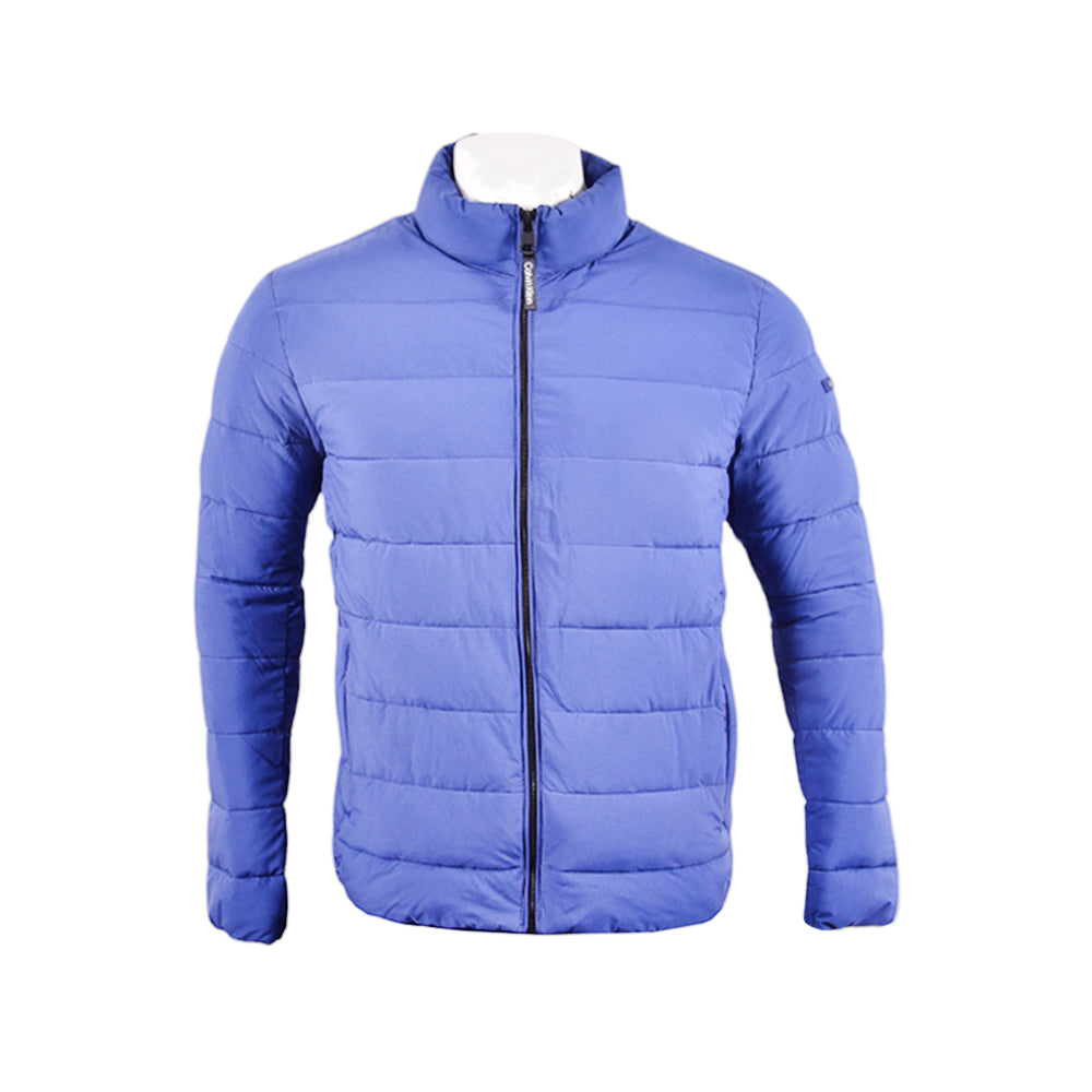 CK MEN L/S PUFFER JACKET CM355297 BLU L (IRW)