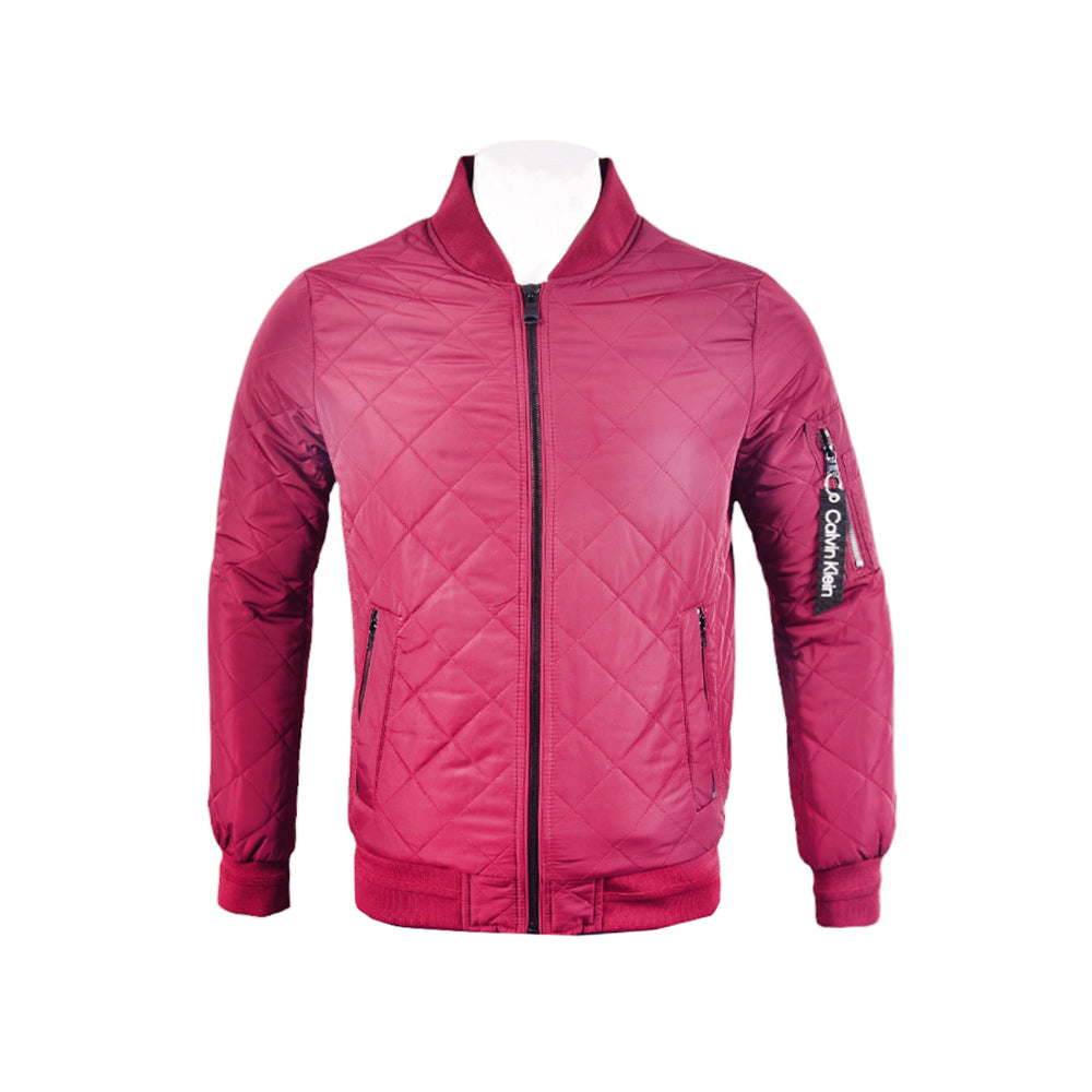 CK MEN L/S PUFFER JACKET CM008986 MRN L (IRW)