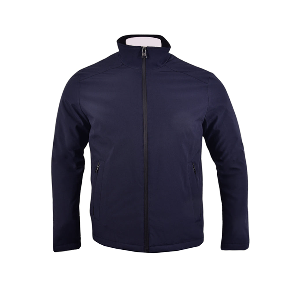 CK MEN L/S SOFT SHELL JACKET CM001588 NVY L (IRW)