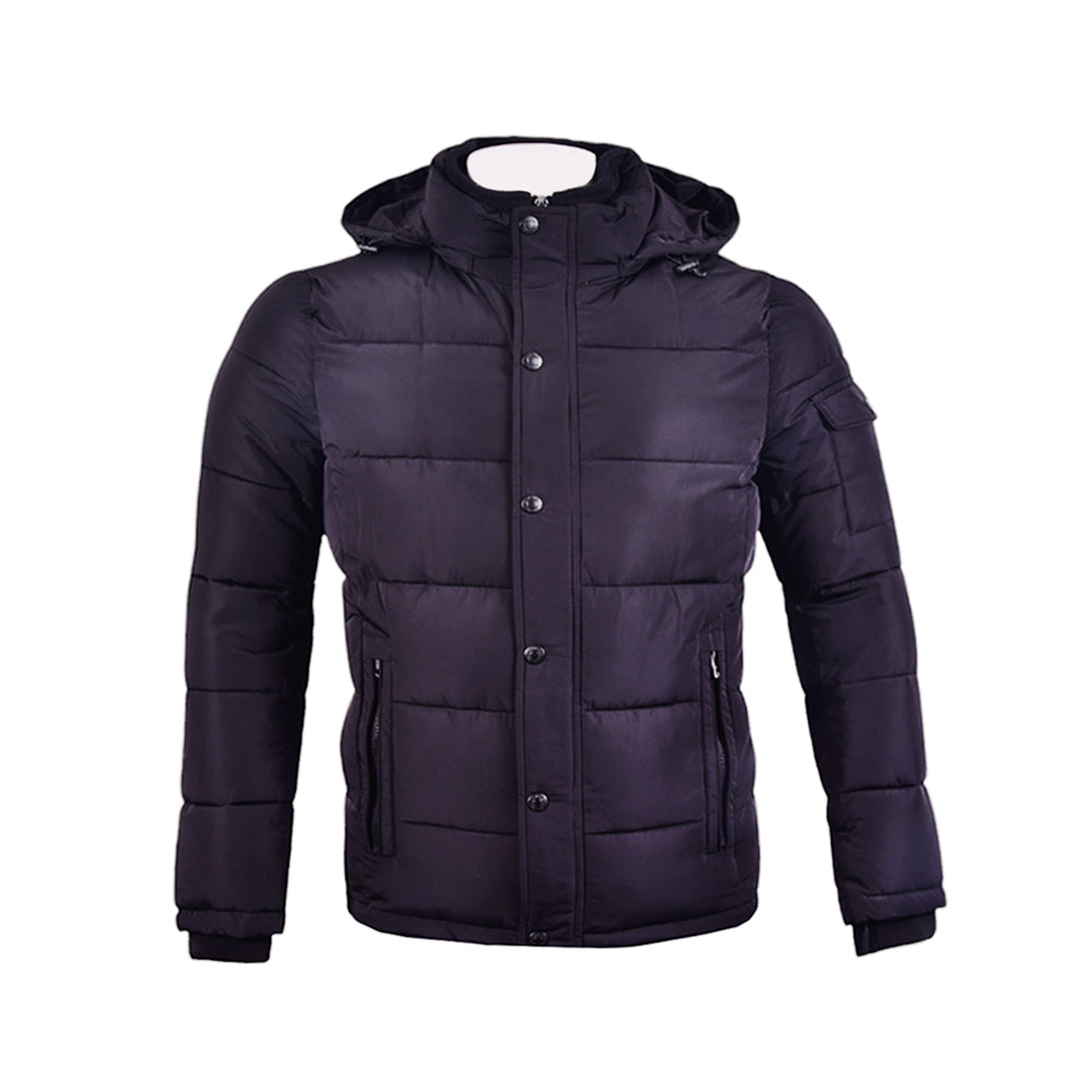 CK MEN L/S PUFFER JACKET CM208326 BLK L (IRW)