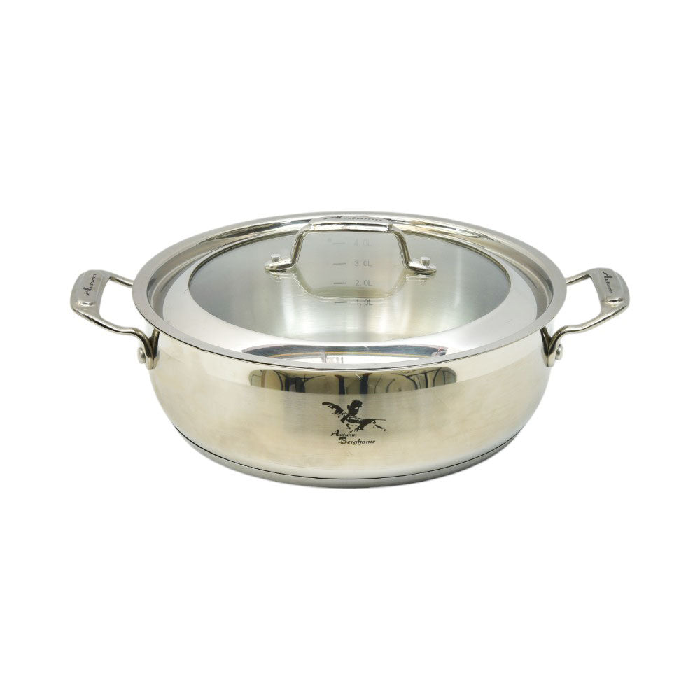 WOK AUTUMN BERGHOME 5.5 LTR STEEL