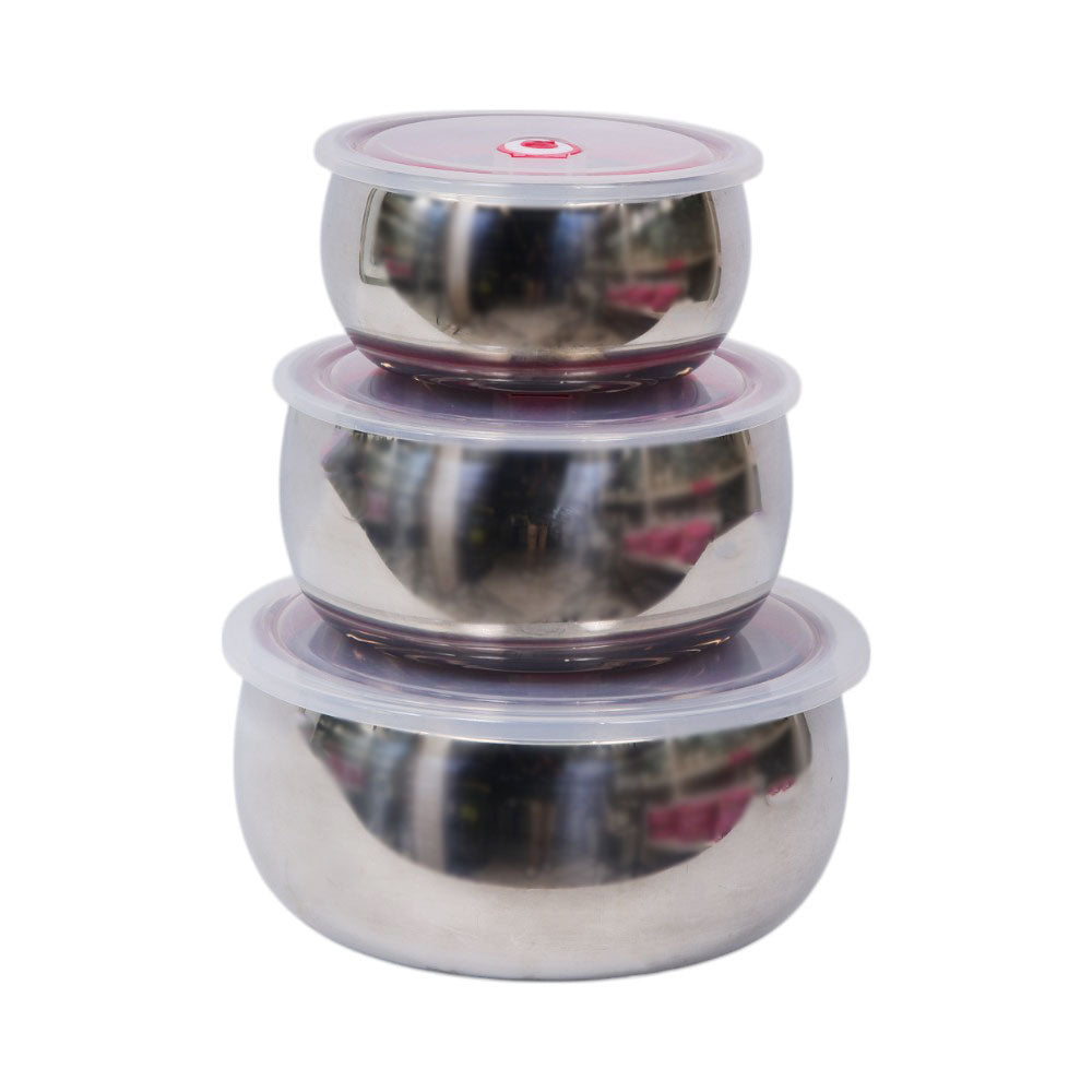 BOWL SET 6PC STEEL 16X20X24 CM KL19194