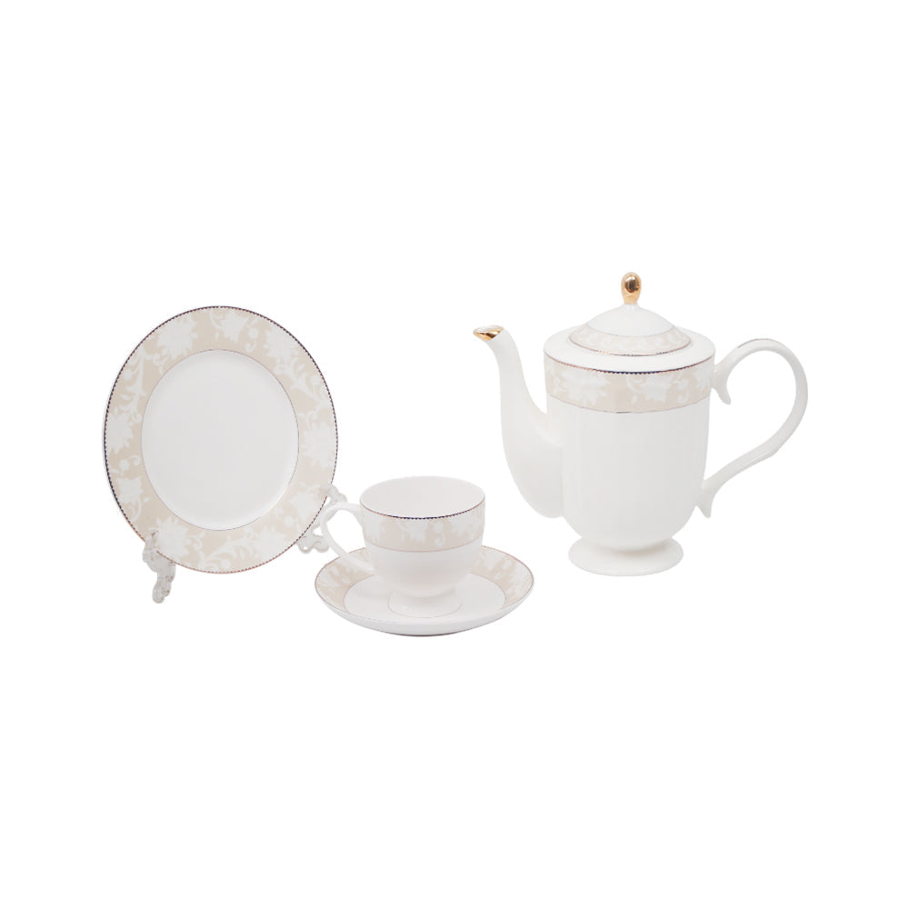 TEA SET 24PC BONE CHINA BJ010 ZBK