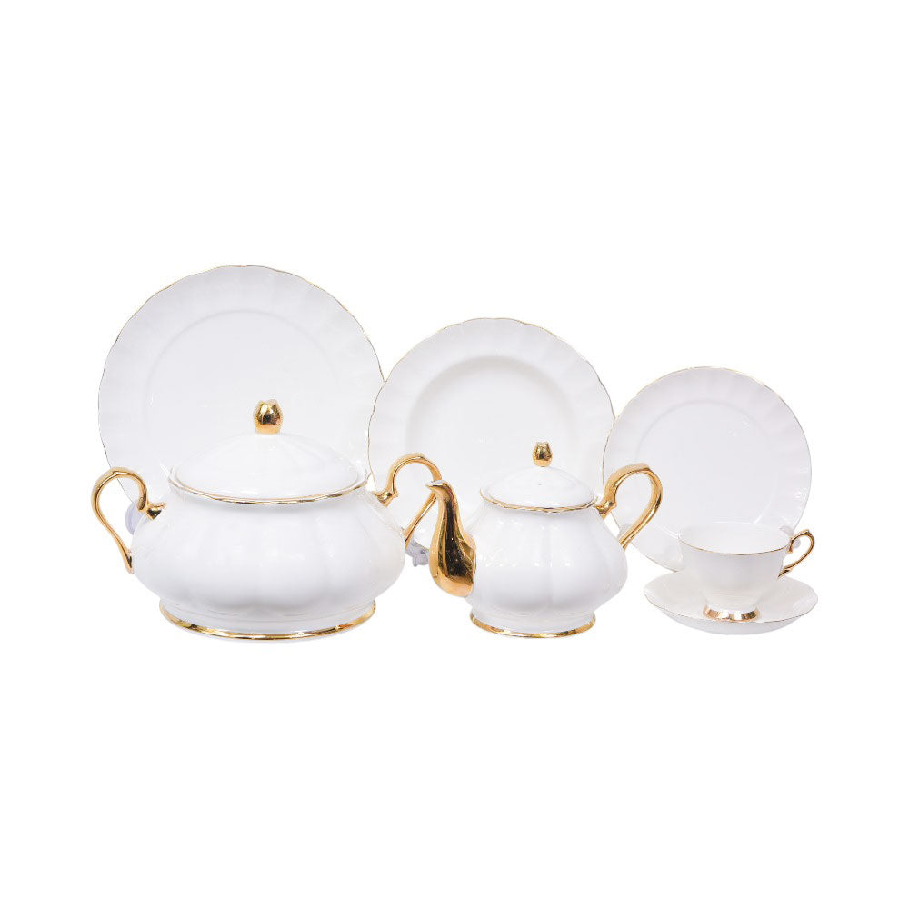 DINNER SET 75PC MORE & MORE K21308WF