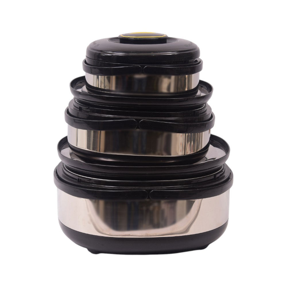HOT POT 3PC SET SQUARE LF980