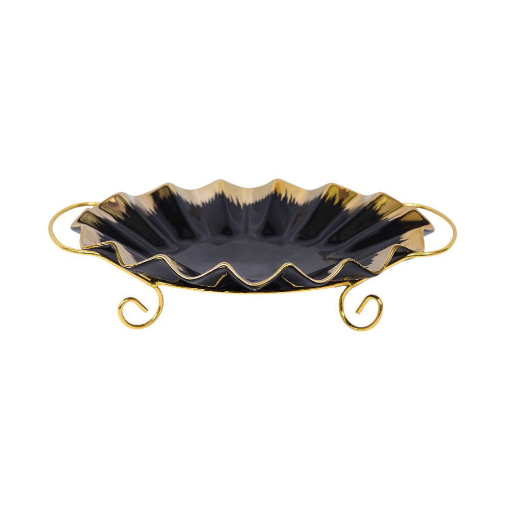 DISH FRUIT WITH STAND JDC8531-RS