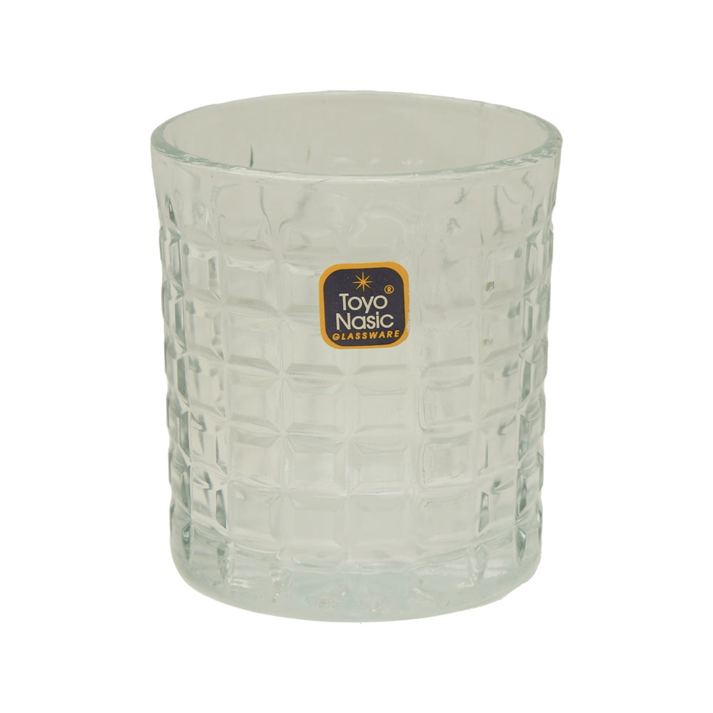 GLASS TOYO NASIC CRYSTAL QUARTZ 300ML SMALL (Pack 6)