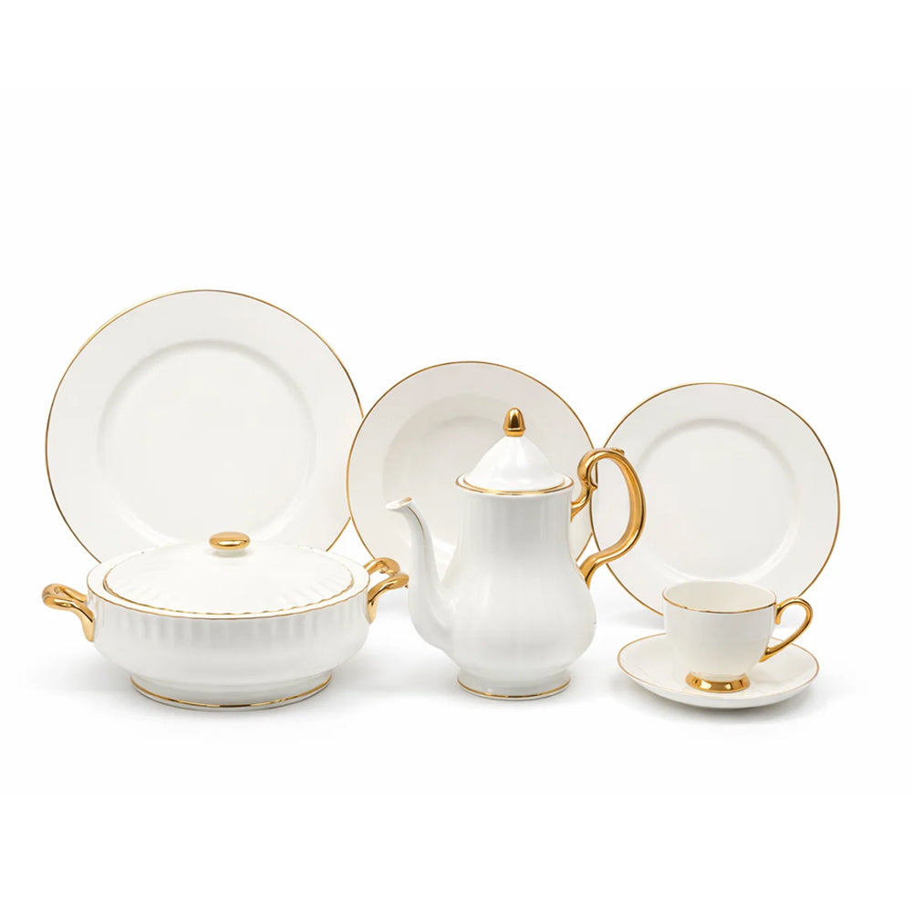 DINNER SET 61PC BONE CHINA NG-GGK KC