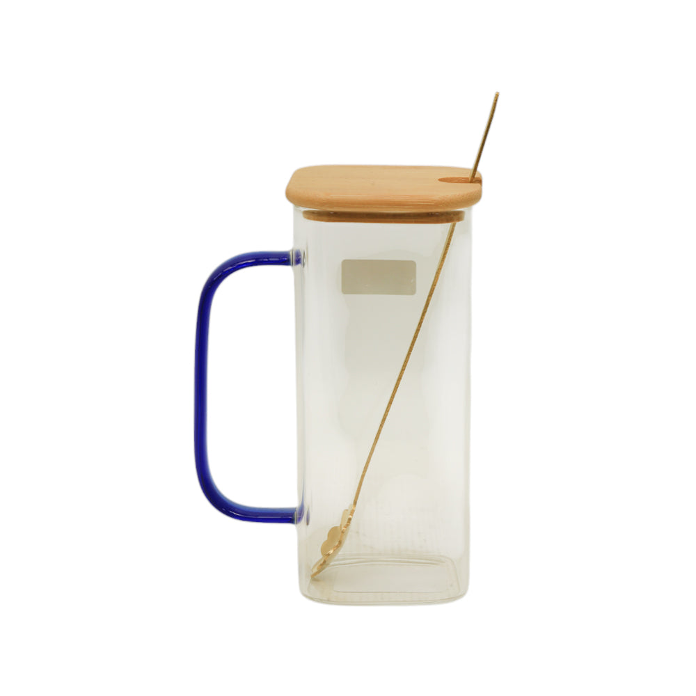 MUG WITH STRAW CLEAR 8-10