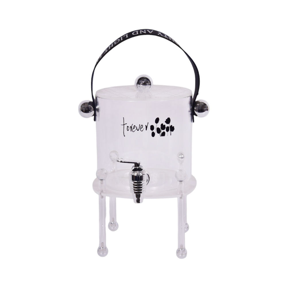 WATER COOLER GLASS SILVER ET026