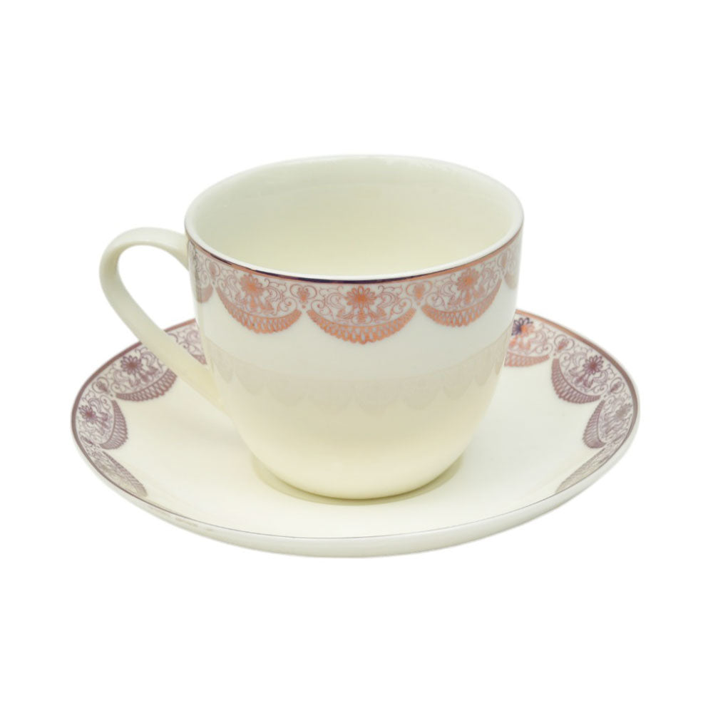 CUP & SAUCER FINE BONE CHINA YG003 JT (Pack 6)