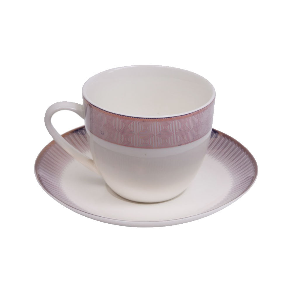 CUP & SAUCER FINE BONE CHINA YG010 JT (Pack 6)