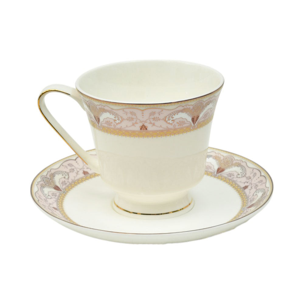 CUP & SAUCER MORE & MORE XW006 (Pack 6)