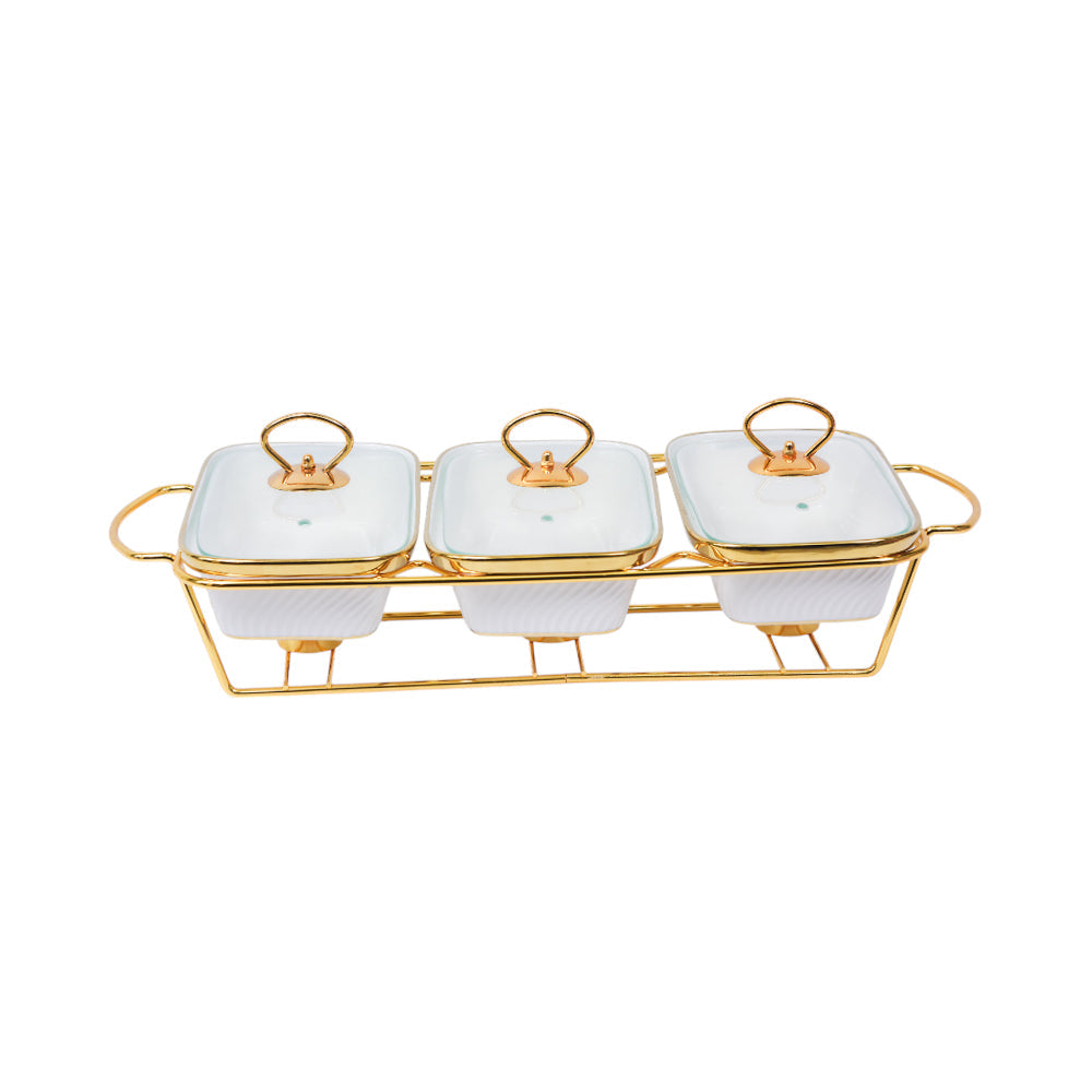 DONGA RECTANGULAR MORE & MORE 3IN1 CX2532A-3A WHITE