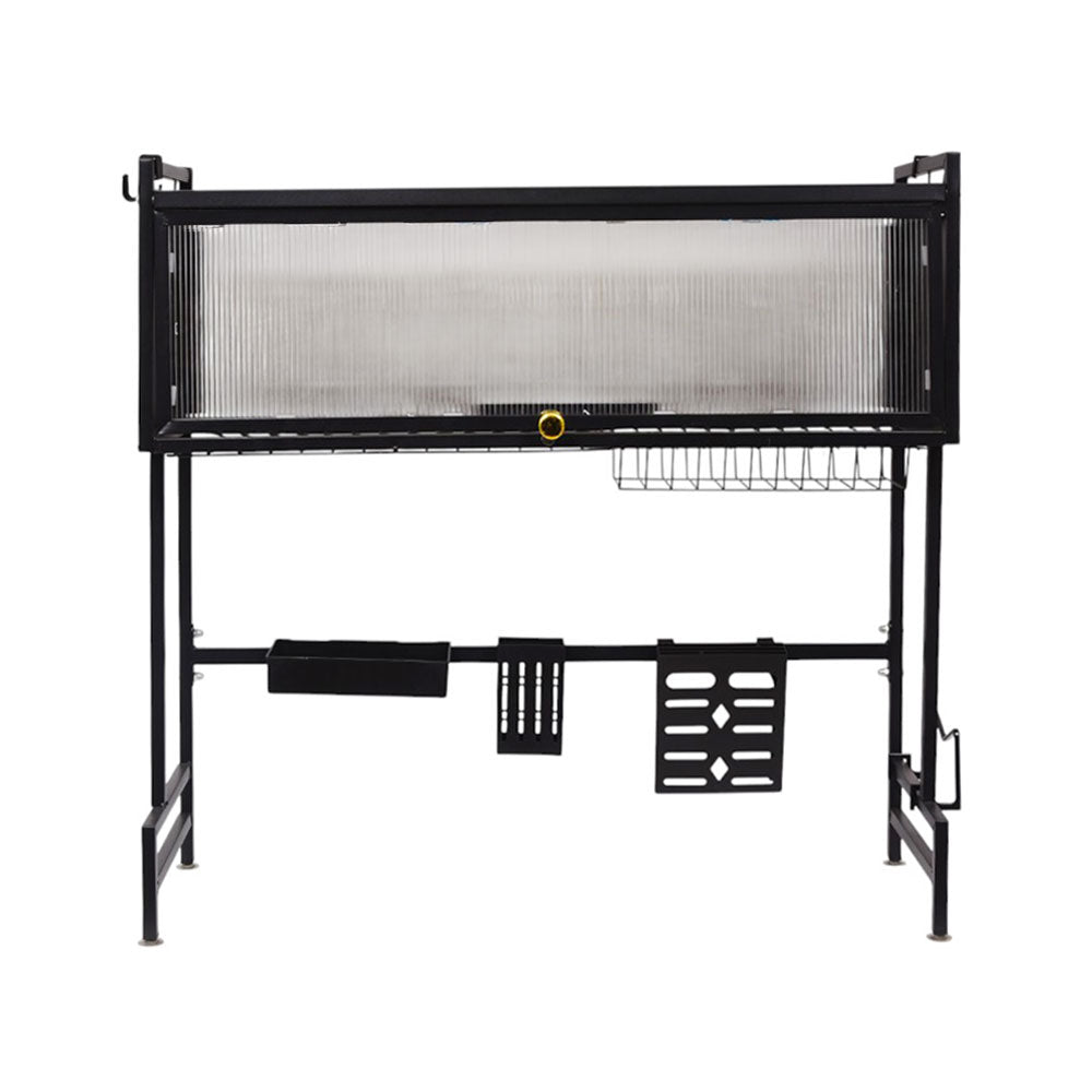 PLATE RACK METAL BLACK 33 MT