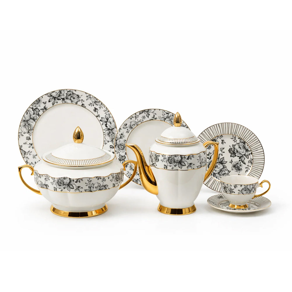 DINNER SET 65PC MORE & MORE DS22A012