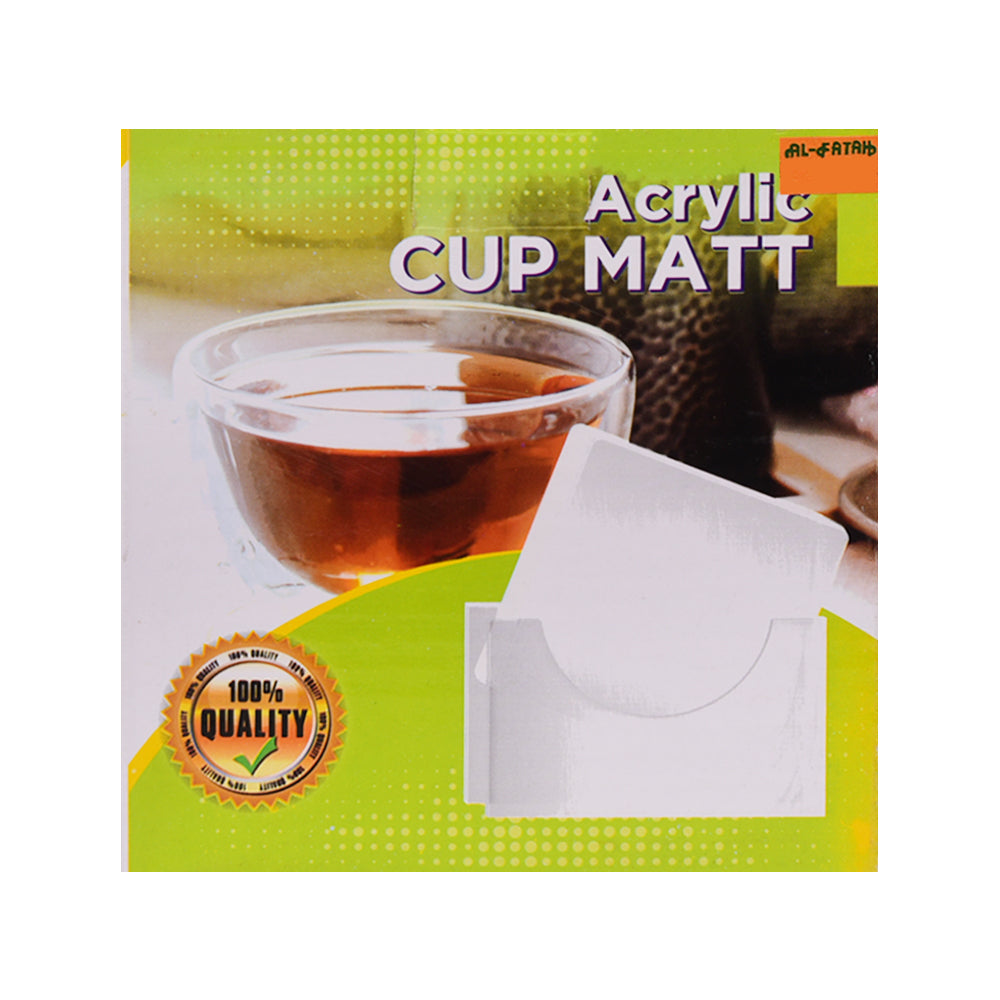 COASTER SET 6PC ACRYLIC LASANI DIAMOND