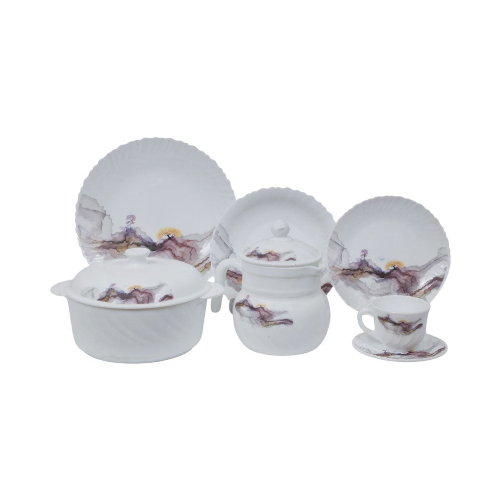 DINNER SET 72PC CORELLY ROUND HZ2577C KC