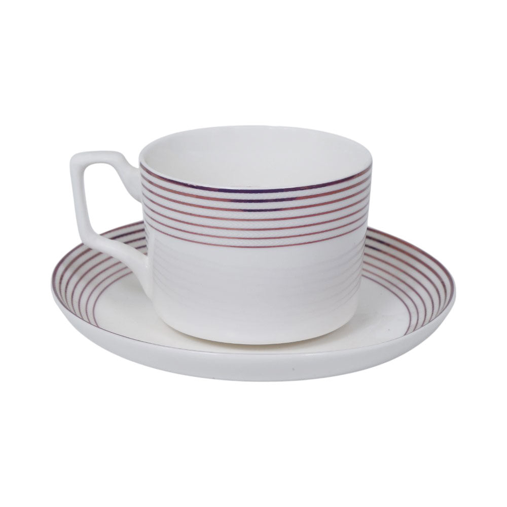 CUP SAUCER BONE CHINA SH146 03325 KF (Pack 6)