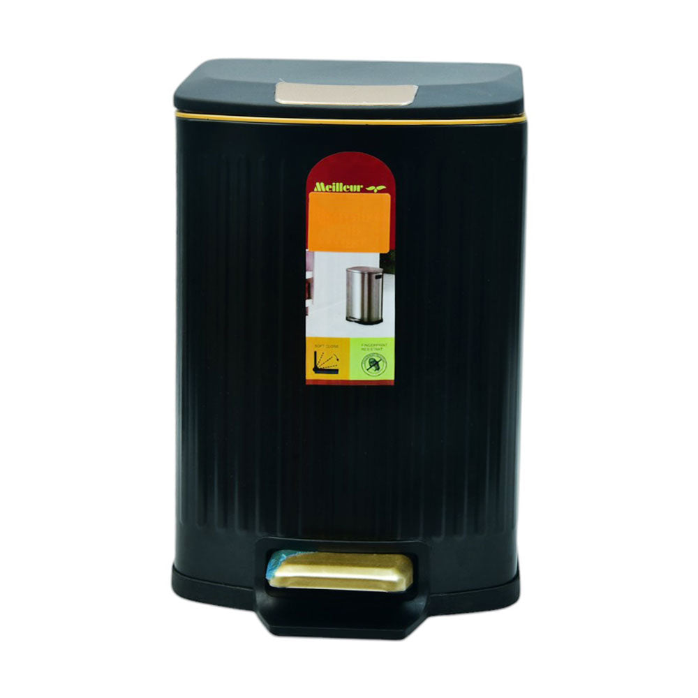DUST BIN IR JF-A7-7L BLACK