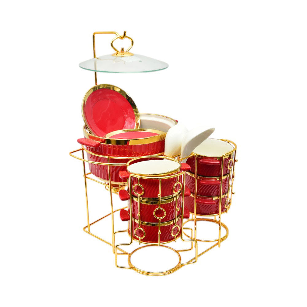 SOUP SET MORE & MORE 22PC CX1011G RED