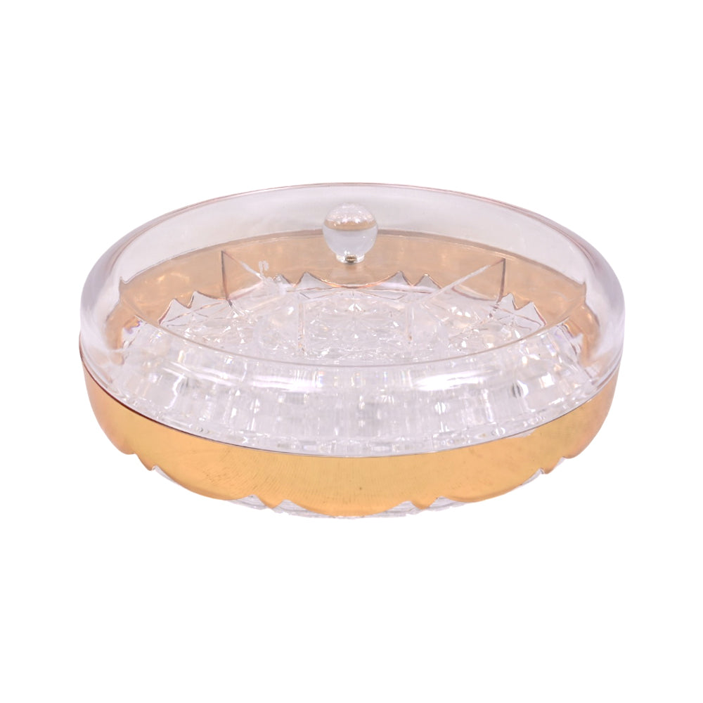 DISH DRY FRUIT ACRYLIC ROUND 246 AW