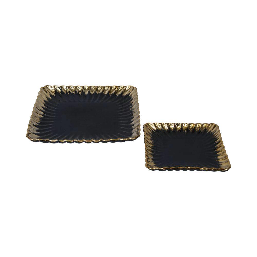 CAKE PLATE SET 8PC WITH STAND A6020B
