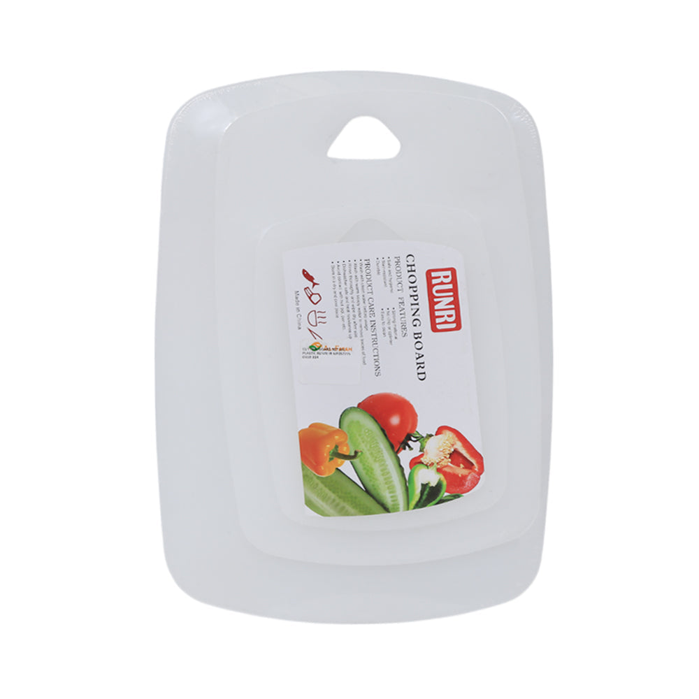CUTTING BOARD SET 3PC PLASTIC RUNRI IR WF057775 D310-314