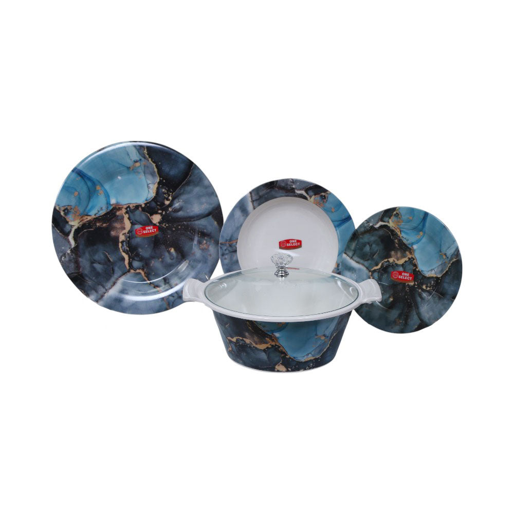 DINNER SET 72PC MELAMINE ONESTO NO16