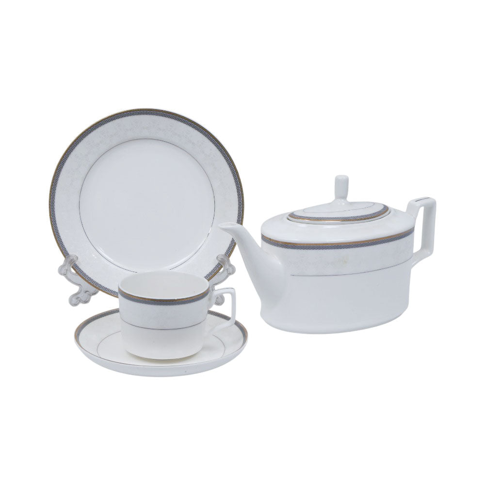 TEA SET 24PC BONE CHINA LD3 AW