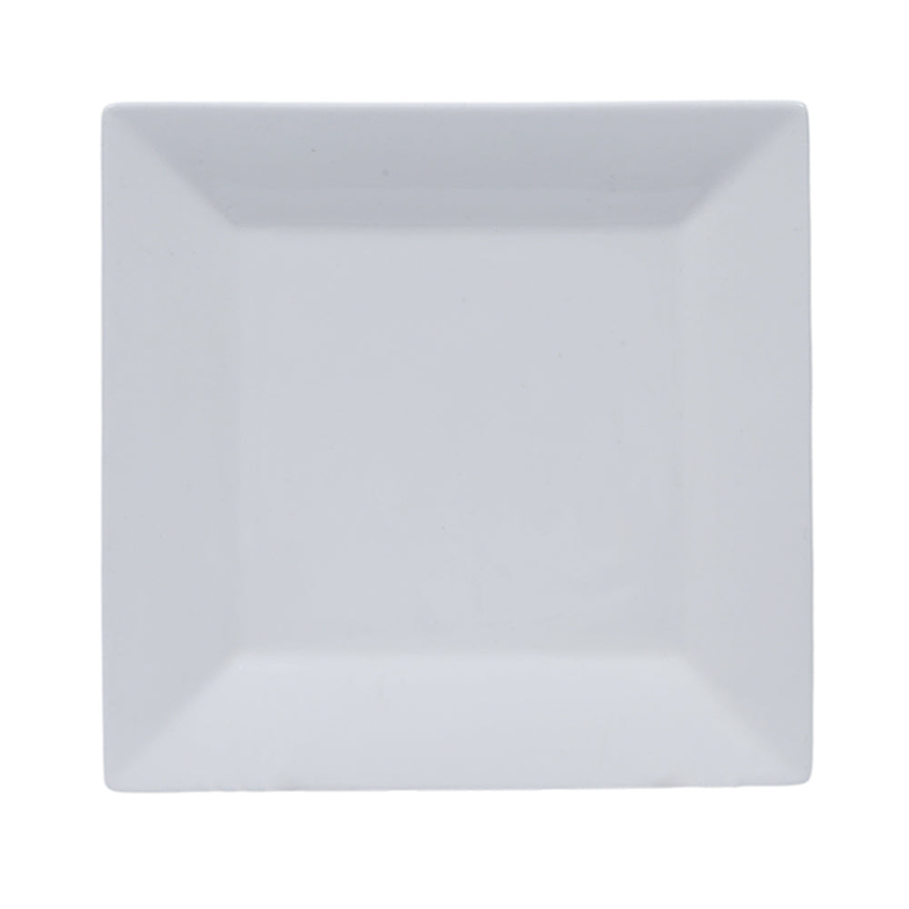 DISH SQUARE WHITE 8 INCH 3790-75 HGK