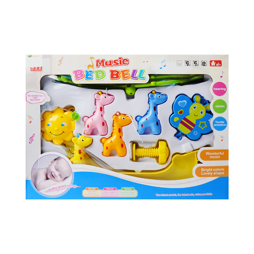 214R MUSICAL BABY CORT MOBILE W-6PCS