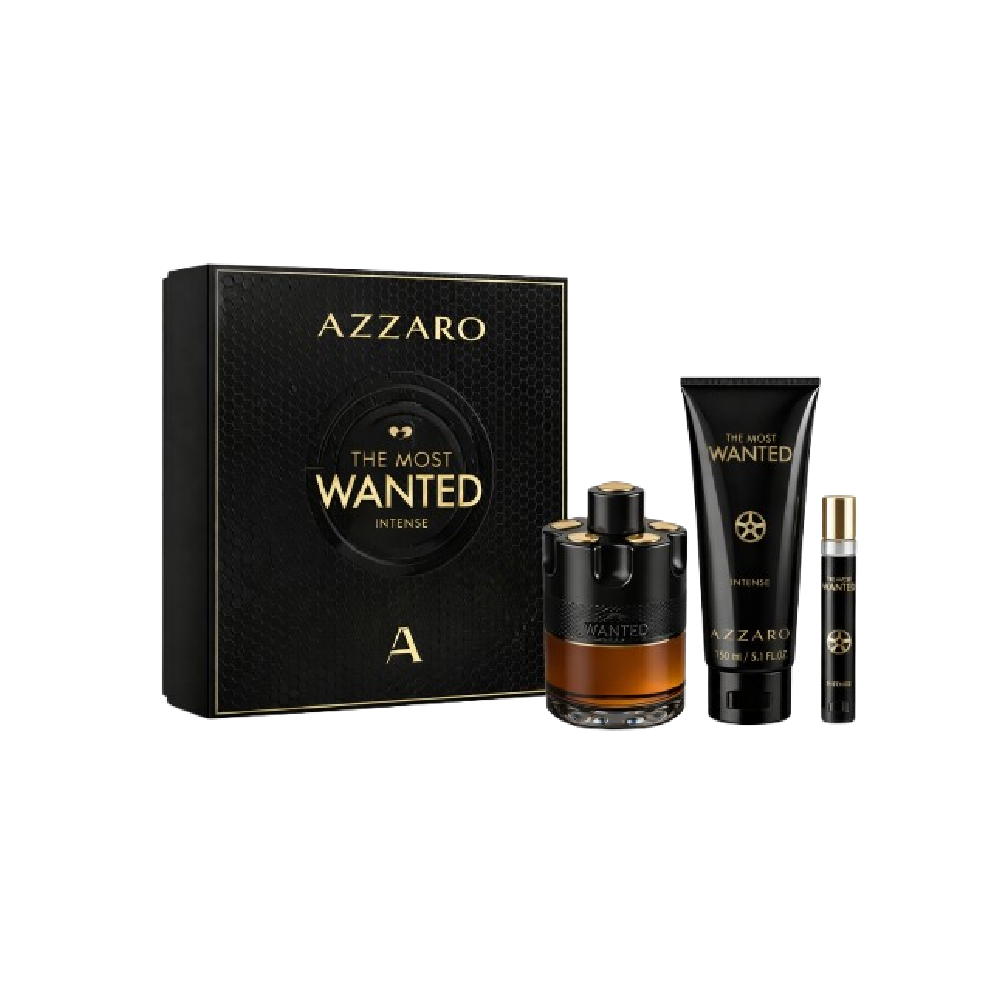 AZZARO THE MOST WANTED INTENSE M EDP 3PC GIFT SET