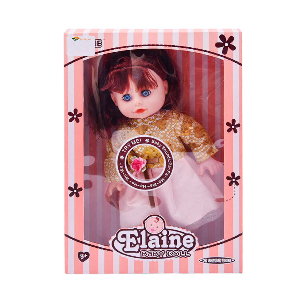 100-2 12INCH GIRL DOLL
