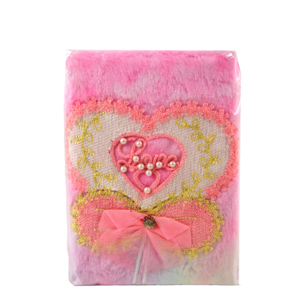 12-173 NOTE BOOK FURR LOVE HEART