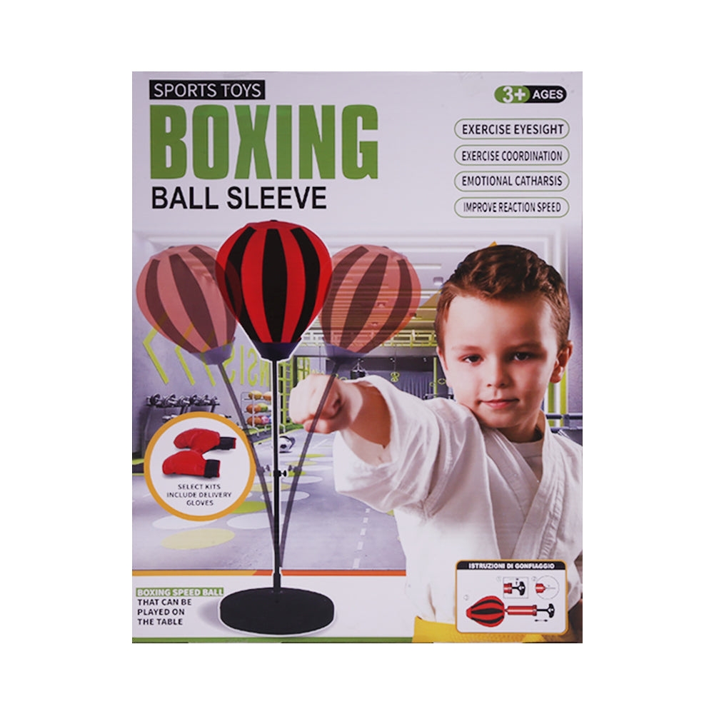 A6689-2CBOXING SET BALL SLEEVE WITH STAND A.I