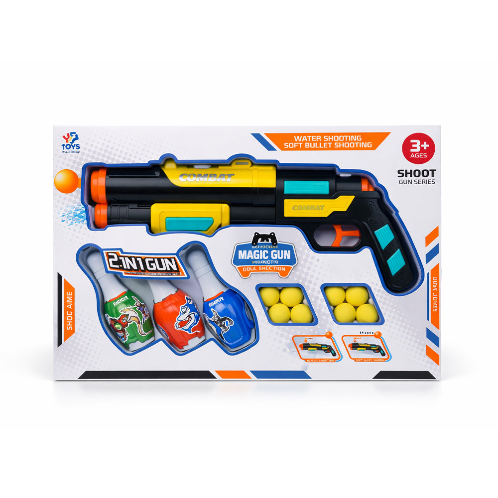 648-40 SHOOT PUMP ACTION GUN 2 IN 1 A.I
