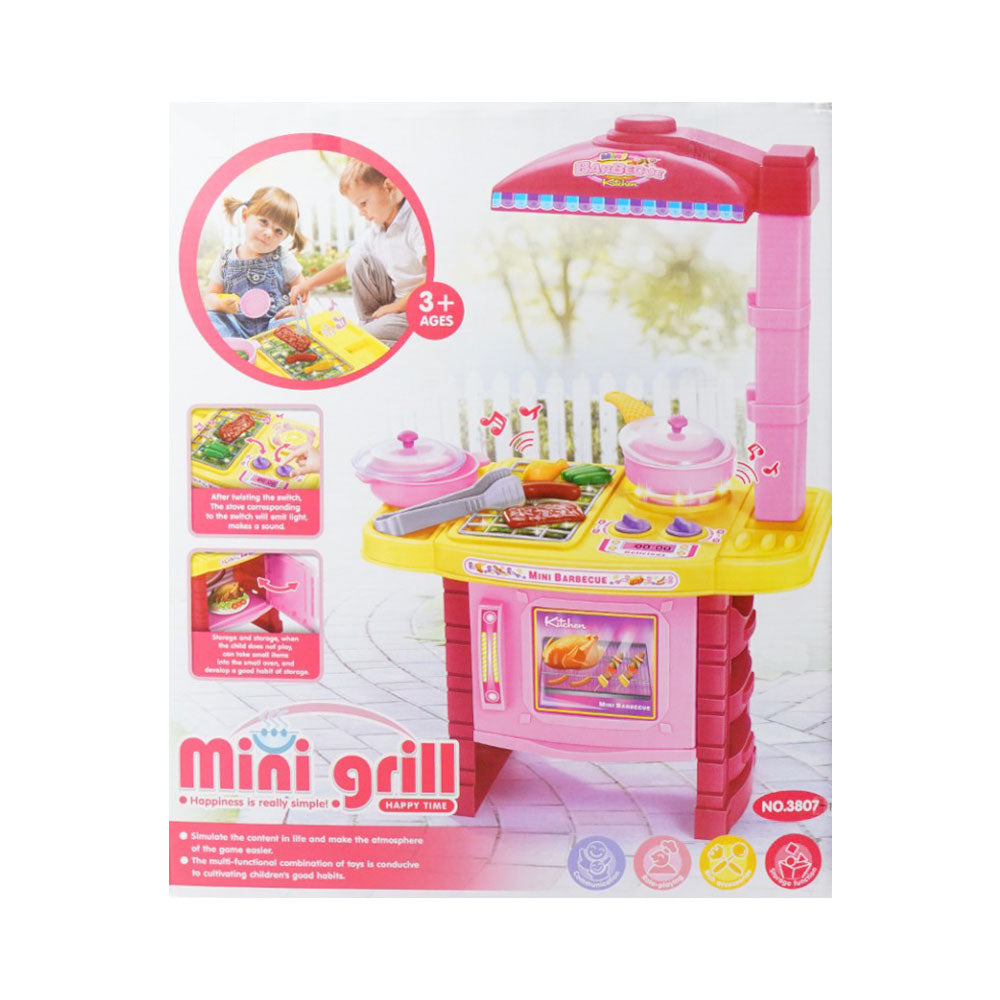 3807-1 MINI GRILL BBQ SET