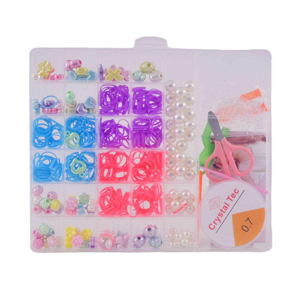 278-1 DIY BEADS SET W-RUBBER BANDS IR