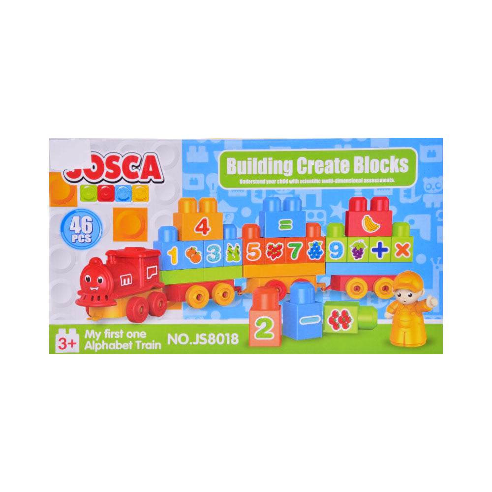 JS8018 BLOCKS TRAIN 46PCS