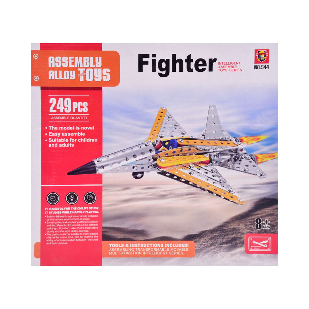 544 DIY FIGHTER PLANE BLOCKS 243PCS