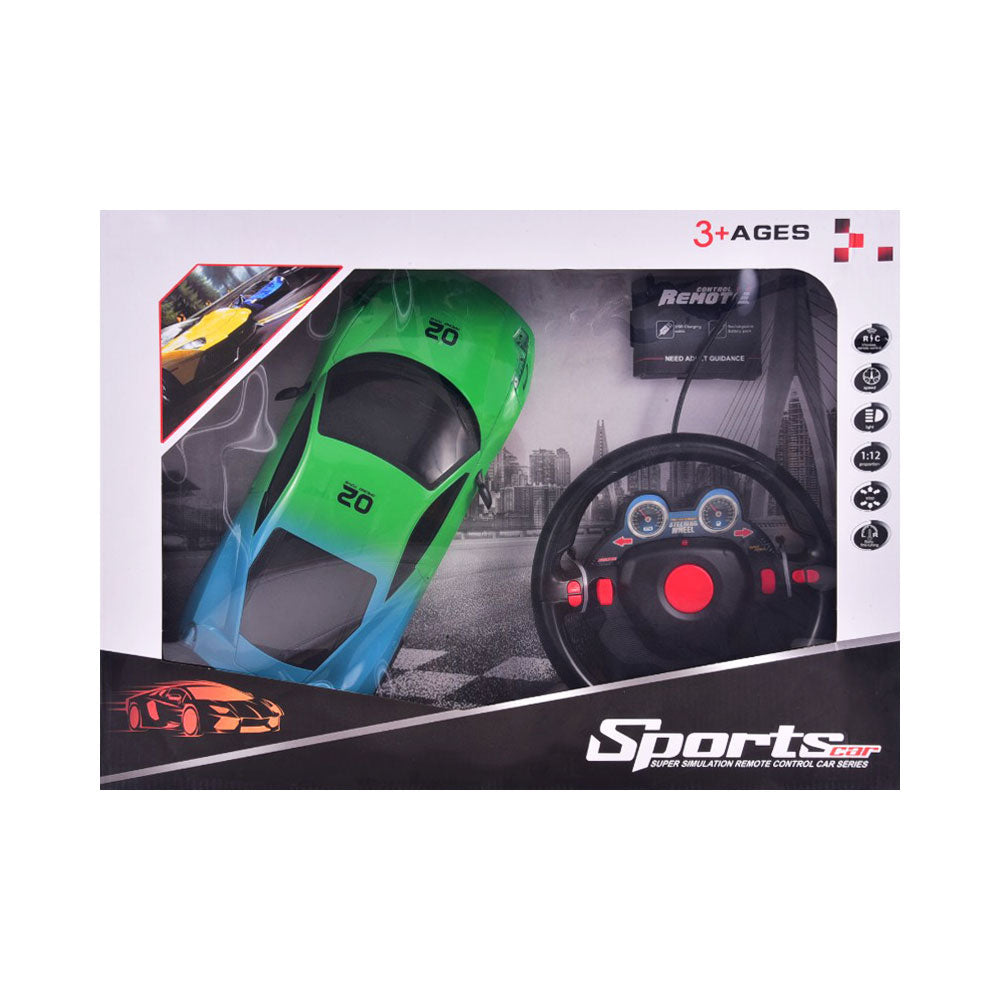 2245-3 SPORTS CAR W-STERING 2 CLR R/C