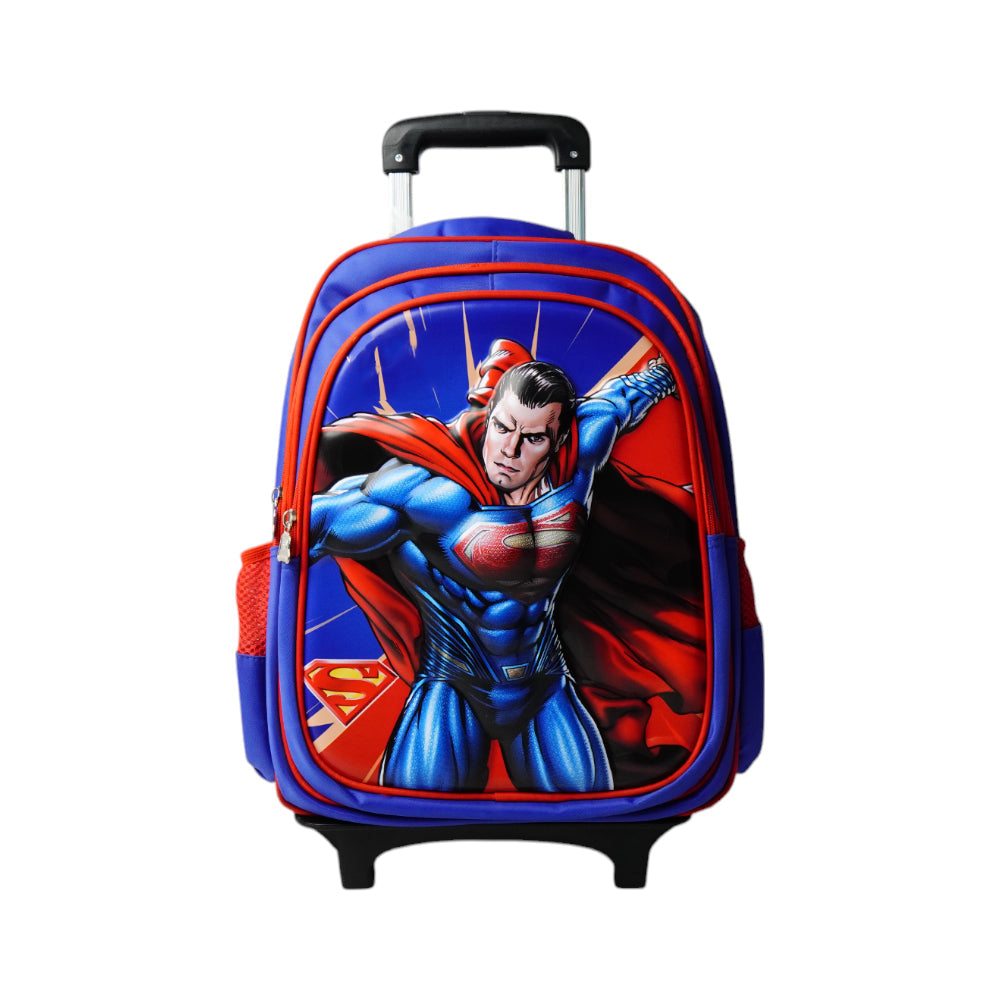 1188 School Trolley Bag Superman 17INCH