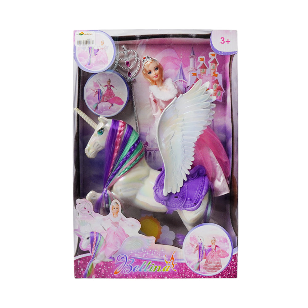 68178 WINGS HORSE W-DOLL