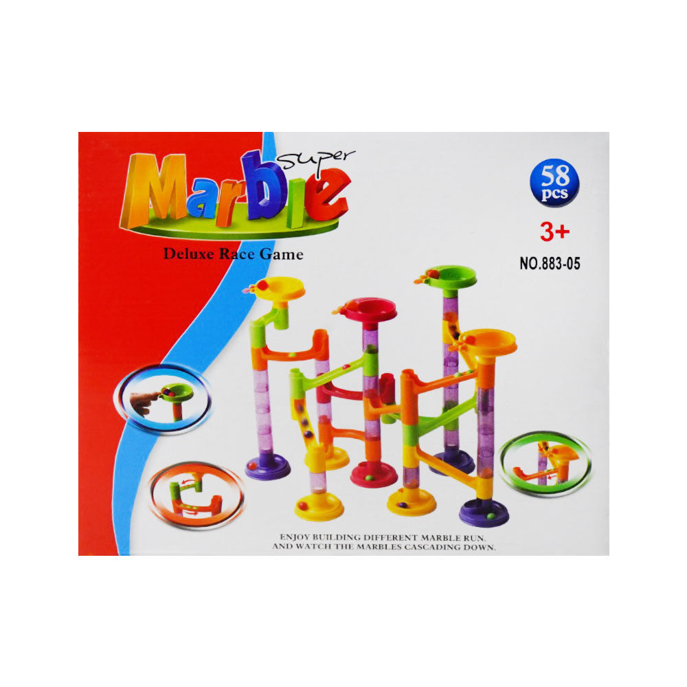 883-05 SUPER MARBLE BLOCK 58PCS