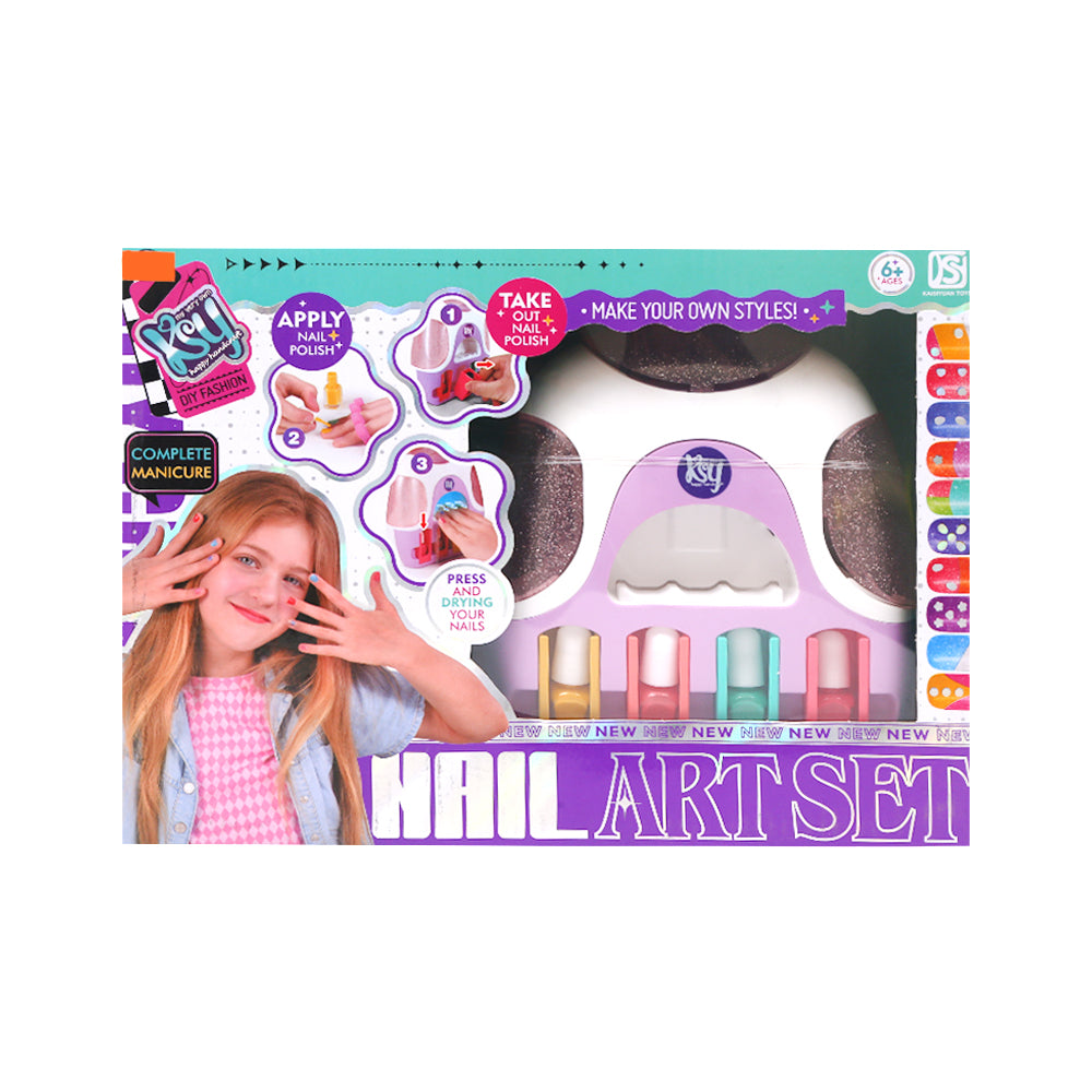 928 NAIL FASHION ART SET 4 ASST