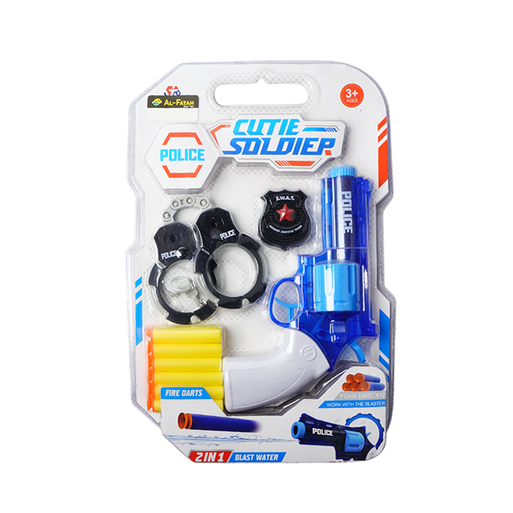 648-36 WATER & SOFT BALL GUN 2 IN 1